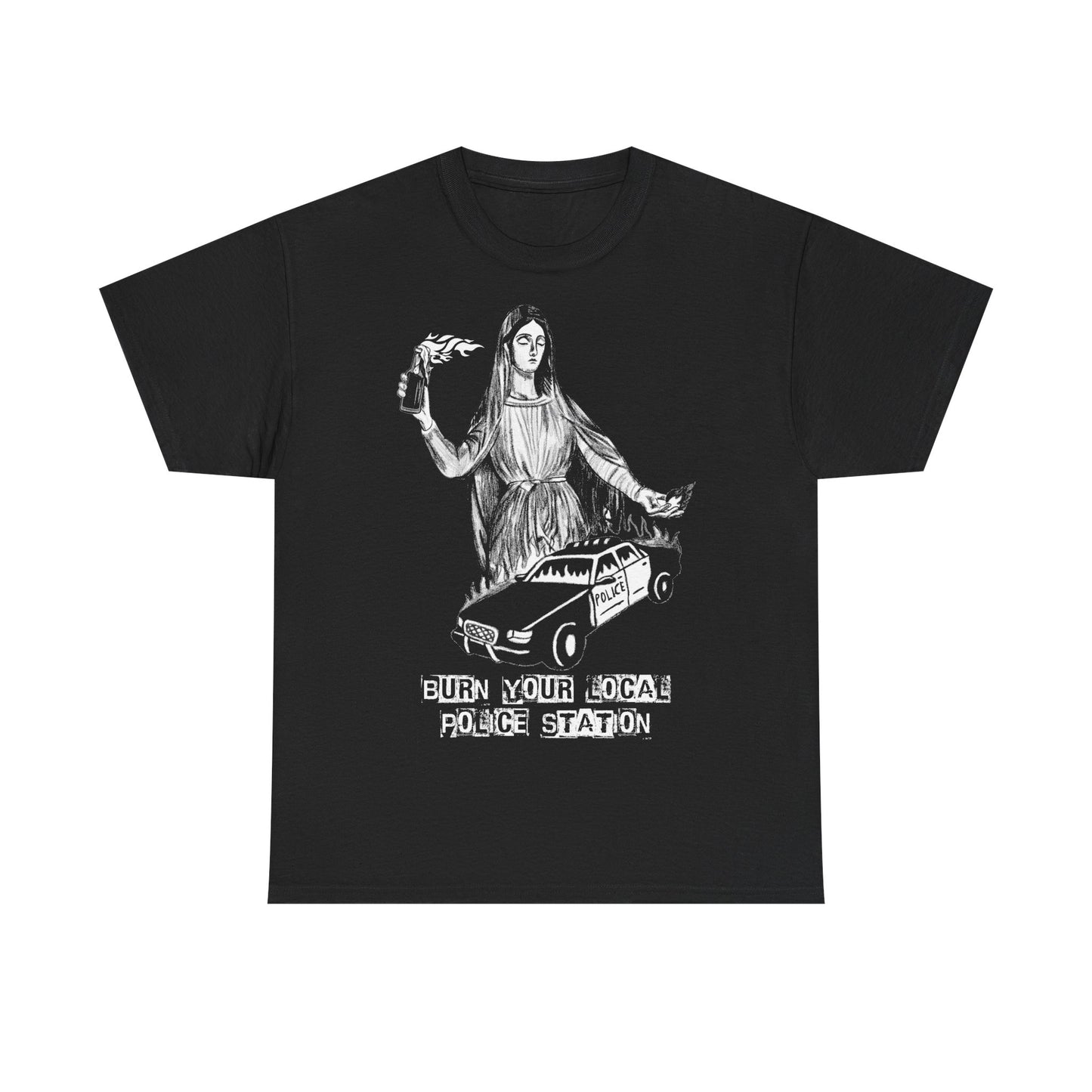 Burn your Local Police Station Alternative T-Shirt