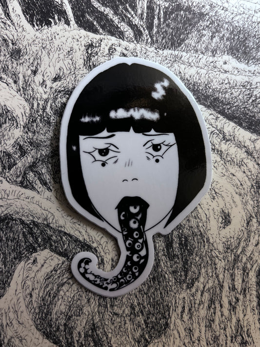 “Echoes of dread” Vinyl Sticker