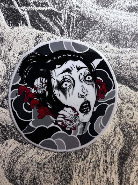 “Horror Wave” Vinyl Sticker
