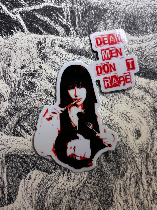 “Cute” Vinyl Sticker