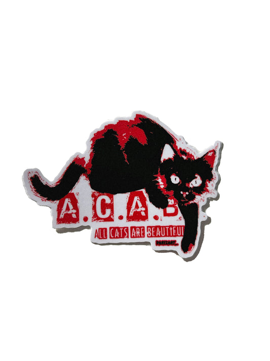 “ACAB”  Vinyl Sticker