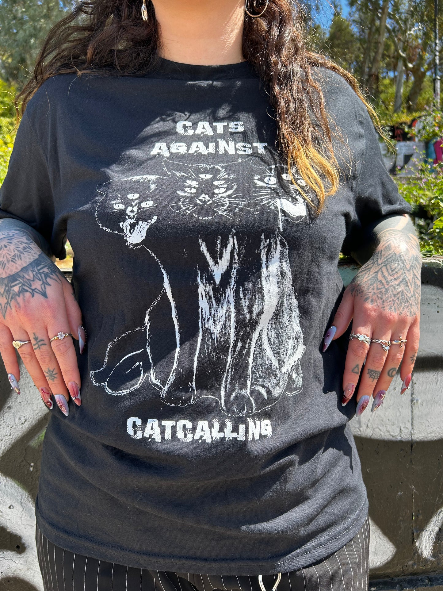 Cats Against Catcalling T-Shirt