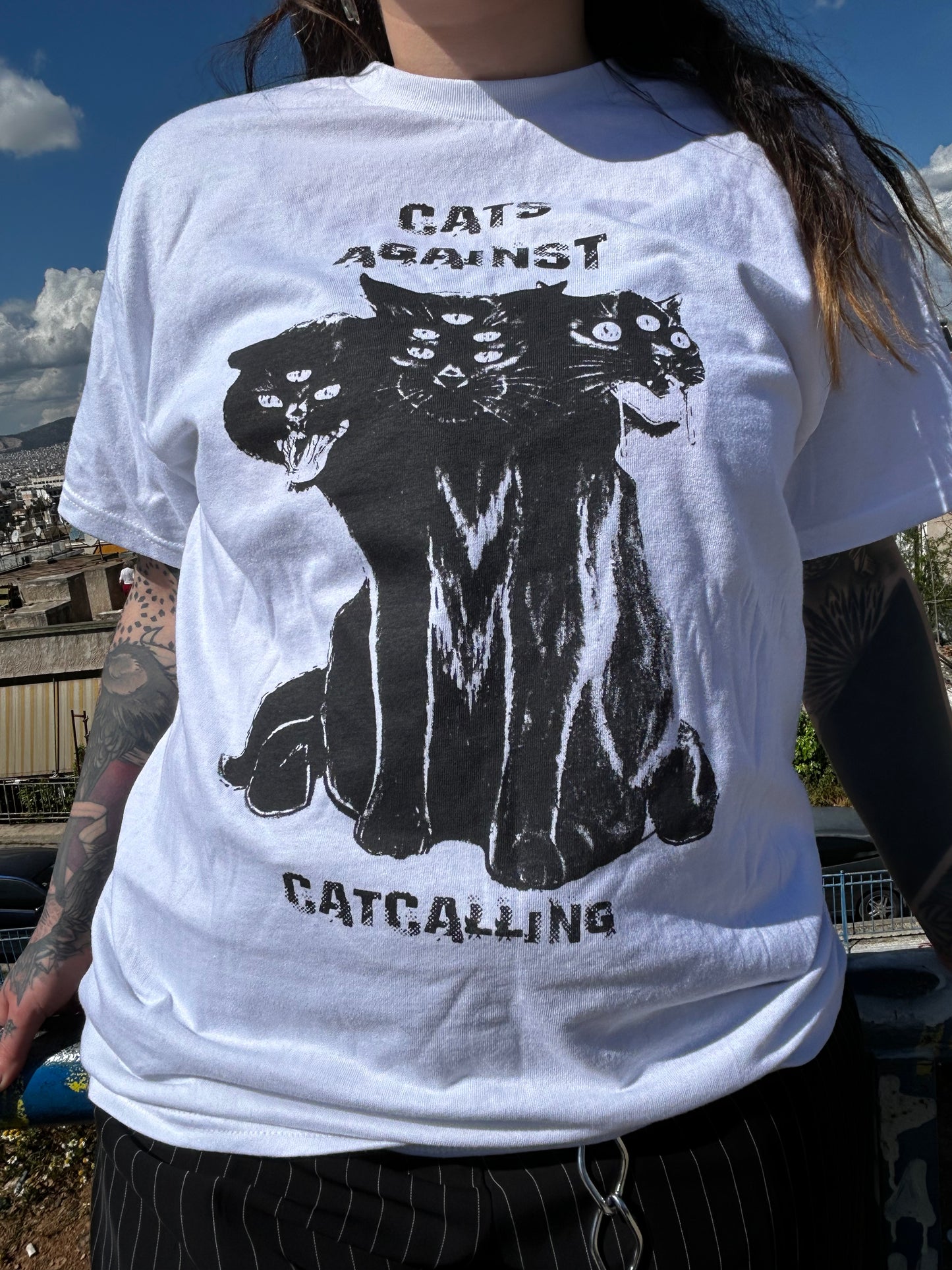Cats Against Catcalling T-Shirt