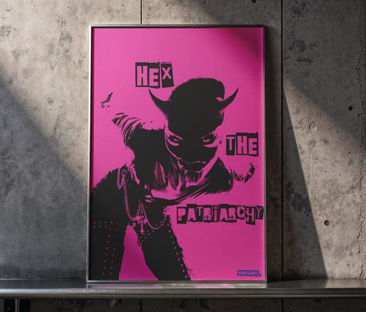 "Hex The Patriarchy" Alternative Art Print