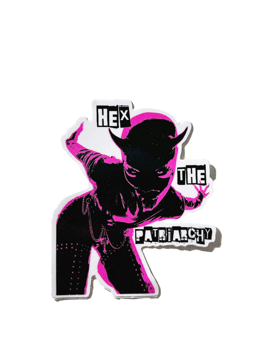 “Hex the Patriarchy” Vinyl Sticker