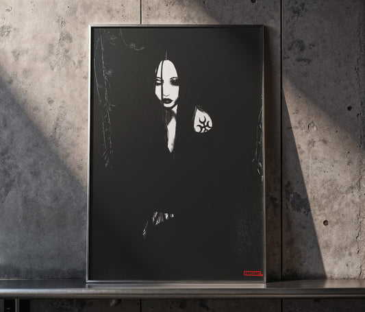 "Noctiluca" Gothic Art Print