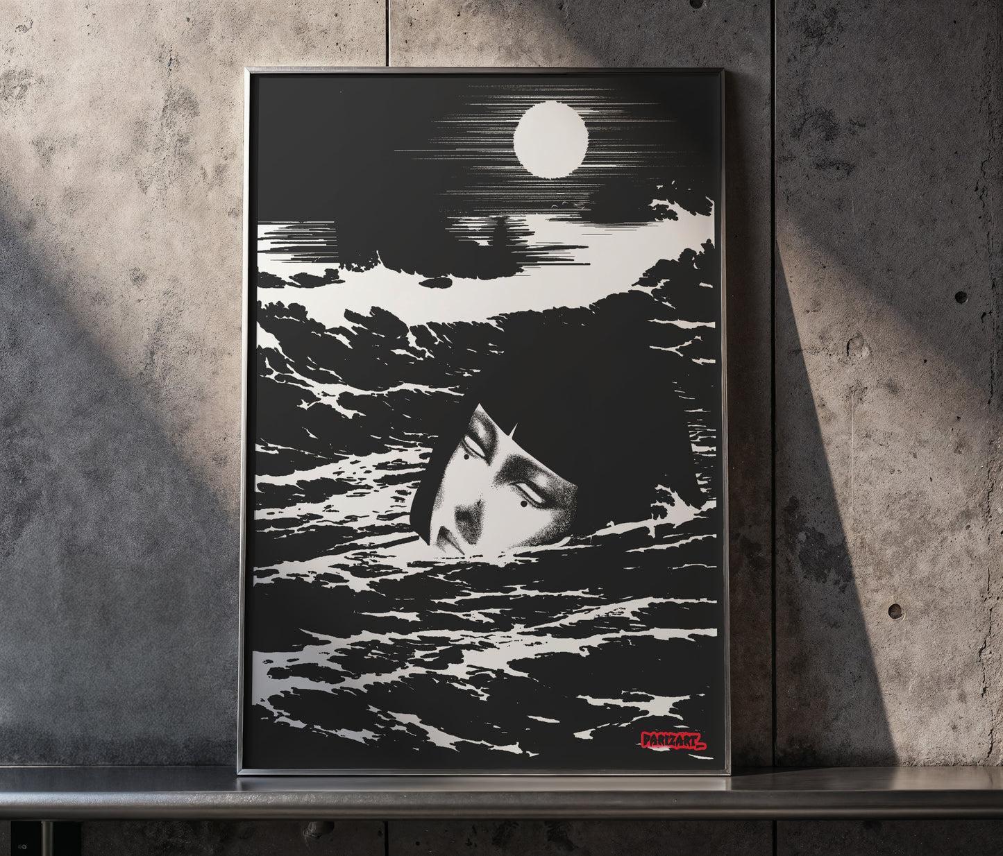 U M I B Ō Z U — Limited screen print (50×70 cm)