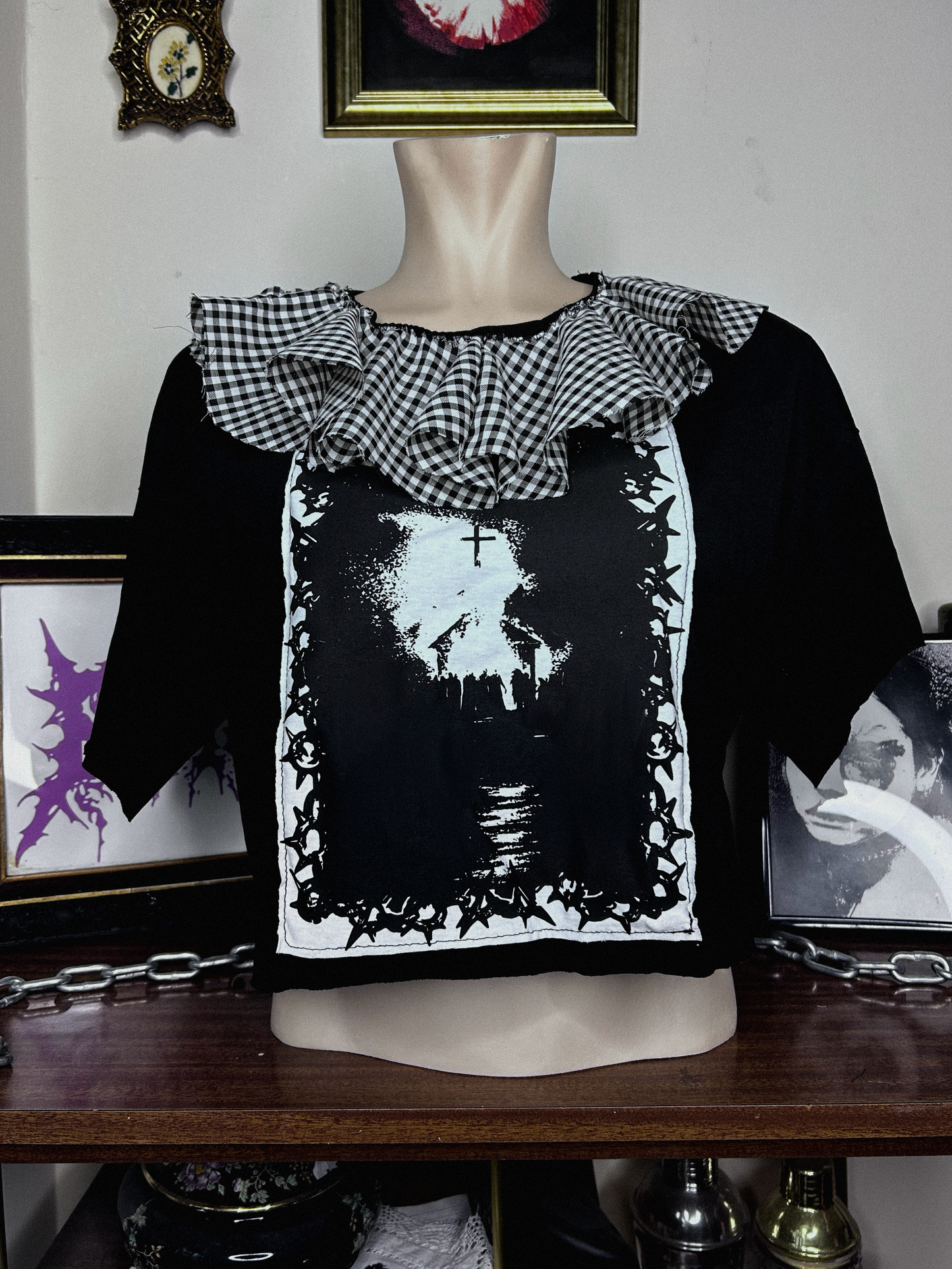 Chapel crop top / one of one