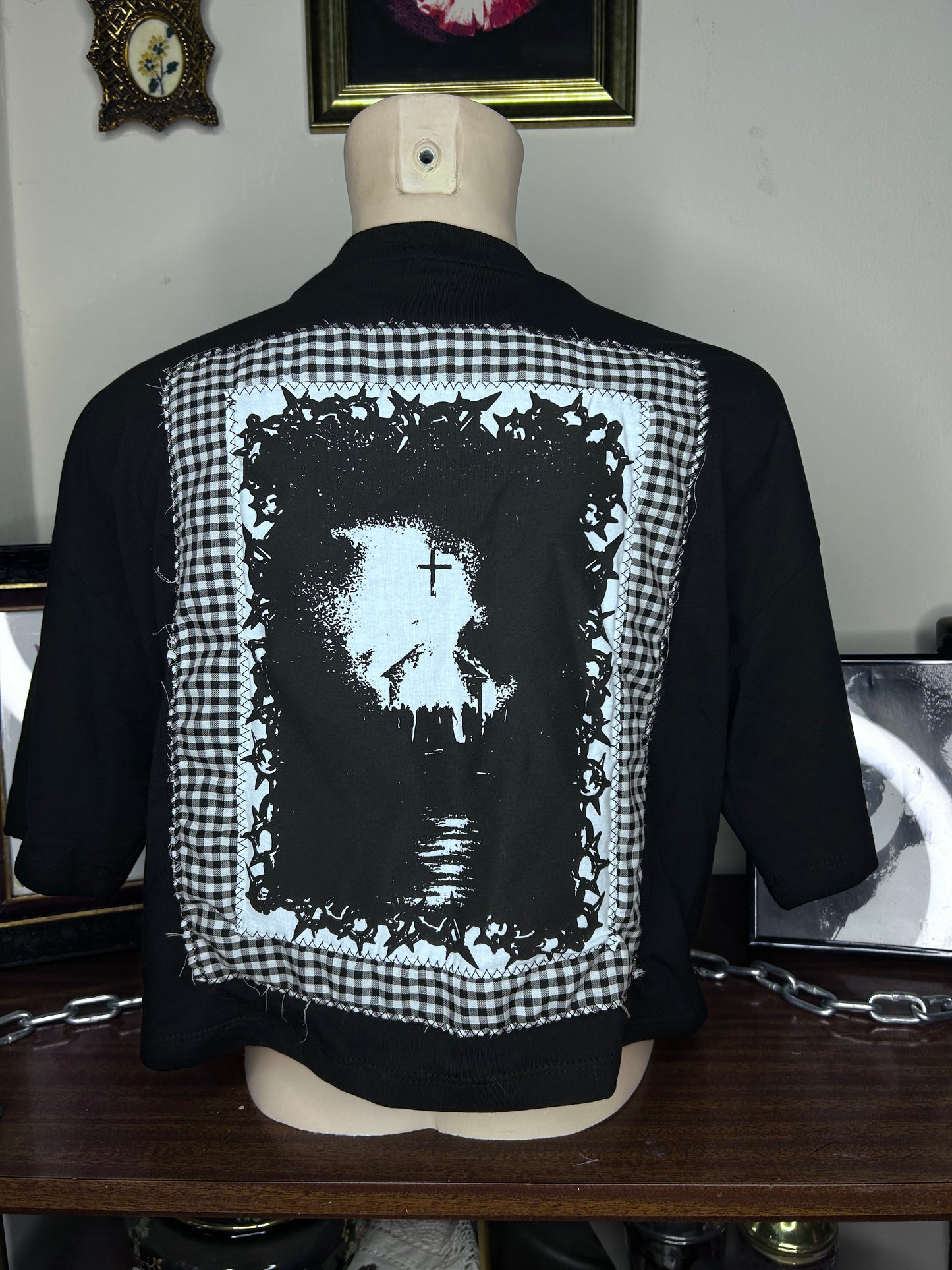 Funeral crop top / One of One