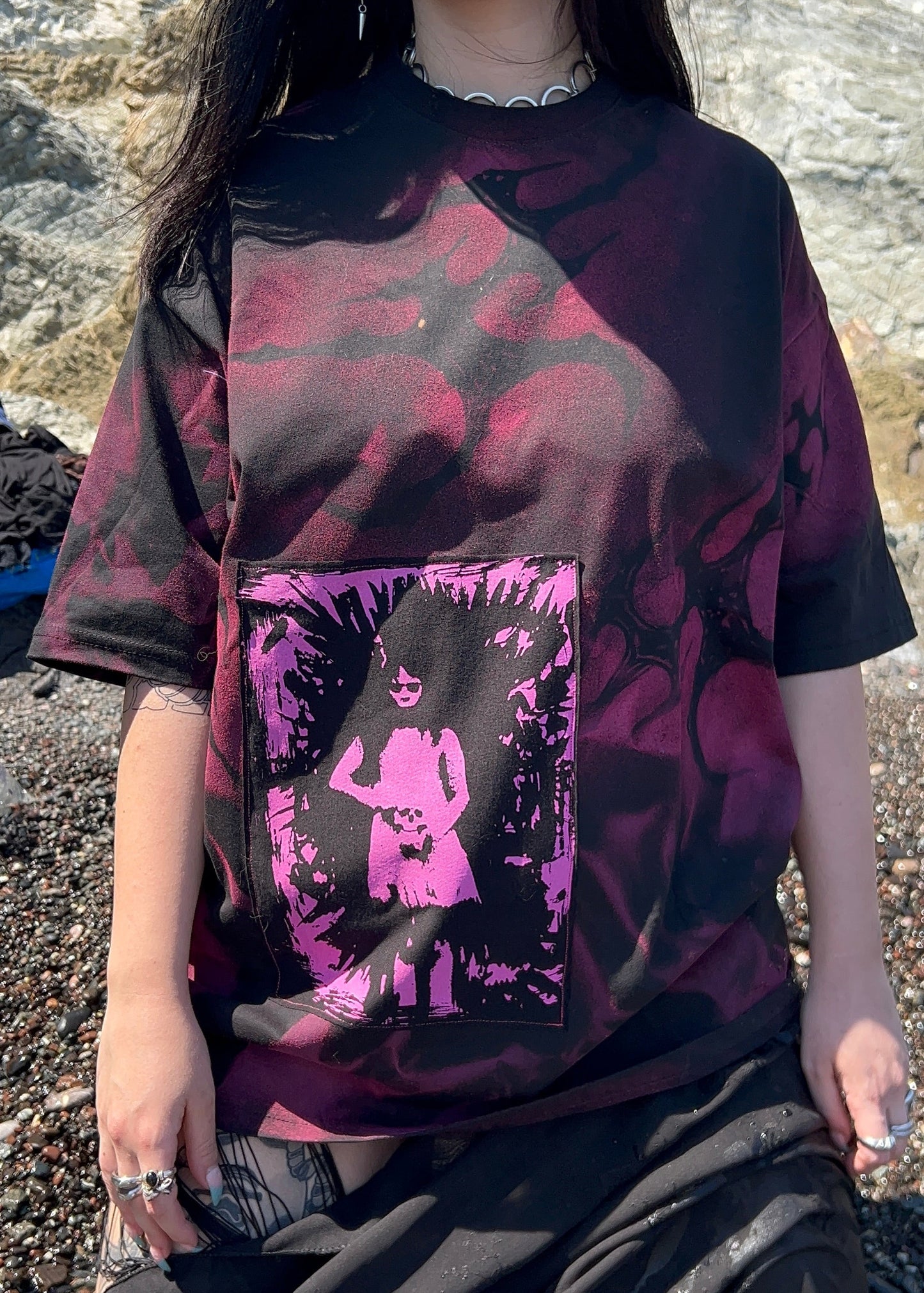Reworked Tshirt unisex Medium (baggy)