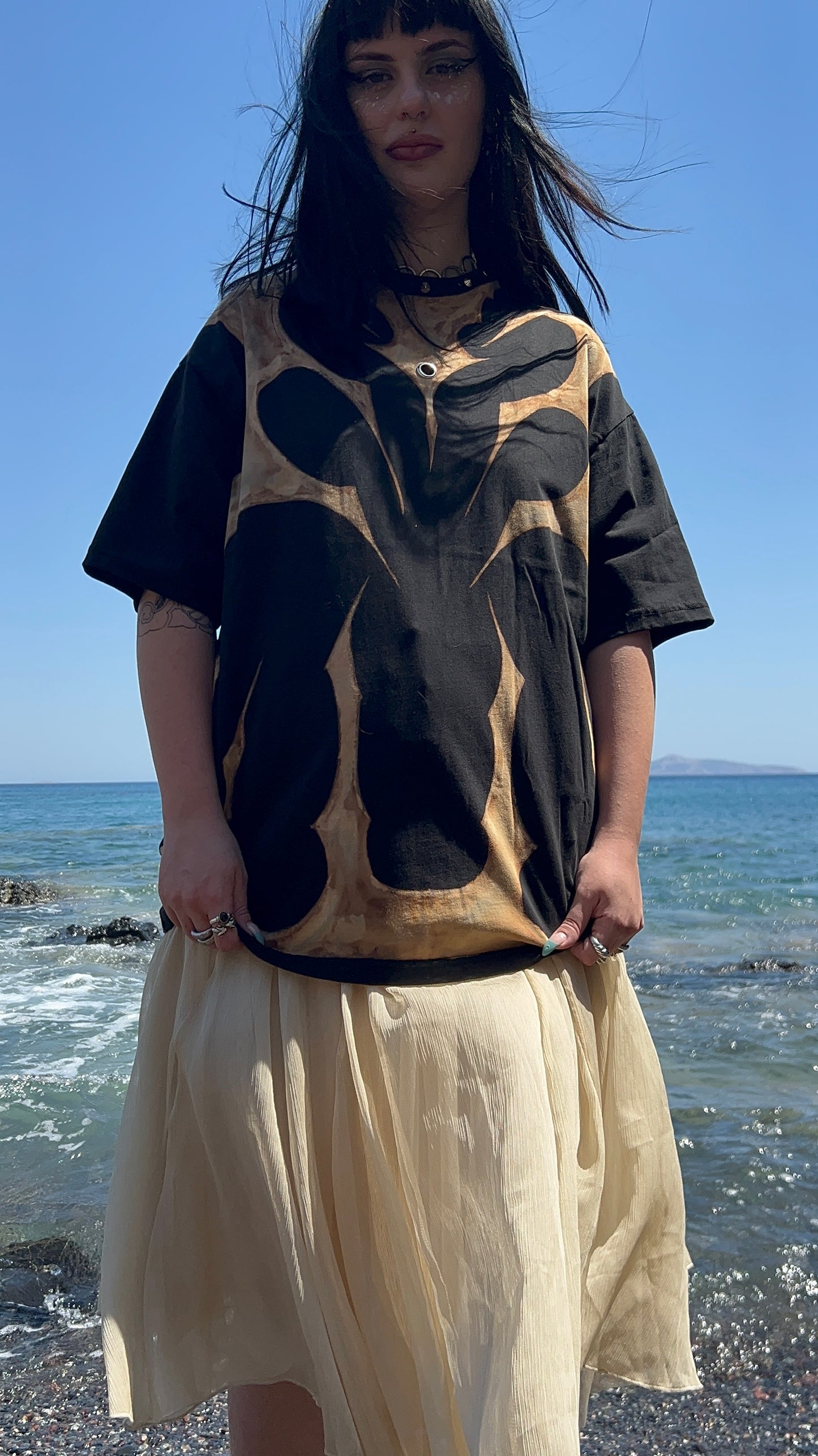 Reworked Tshirt unisex Medium (baggy)