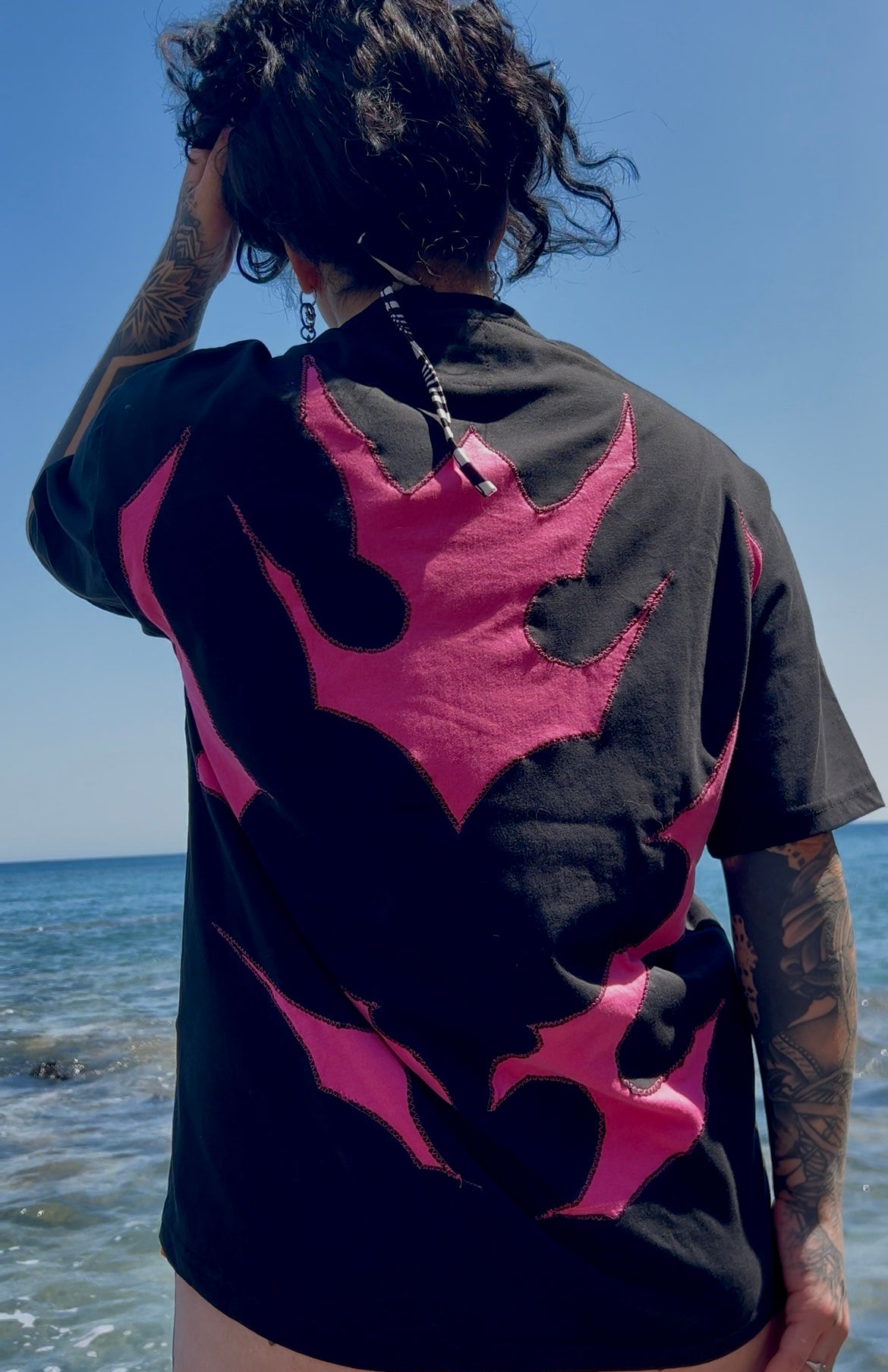 Reworked T-shirt unisex Medium (baggy)