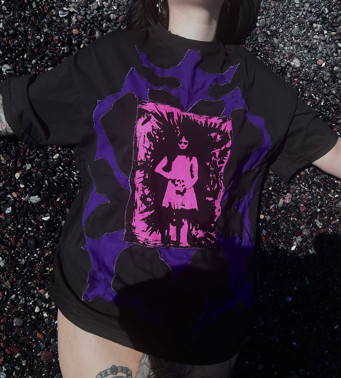 Reworked T-shirt unisex Medium (baggy)