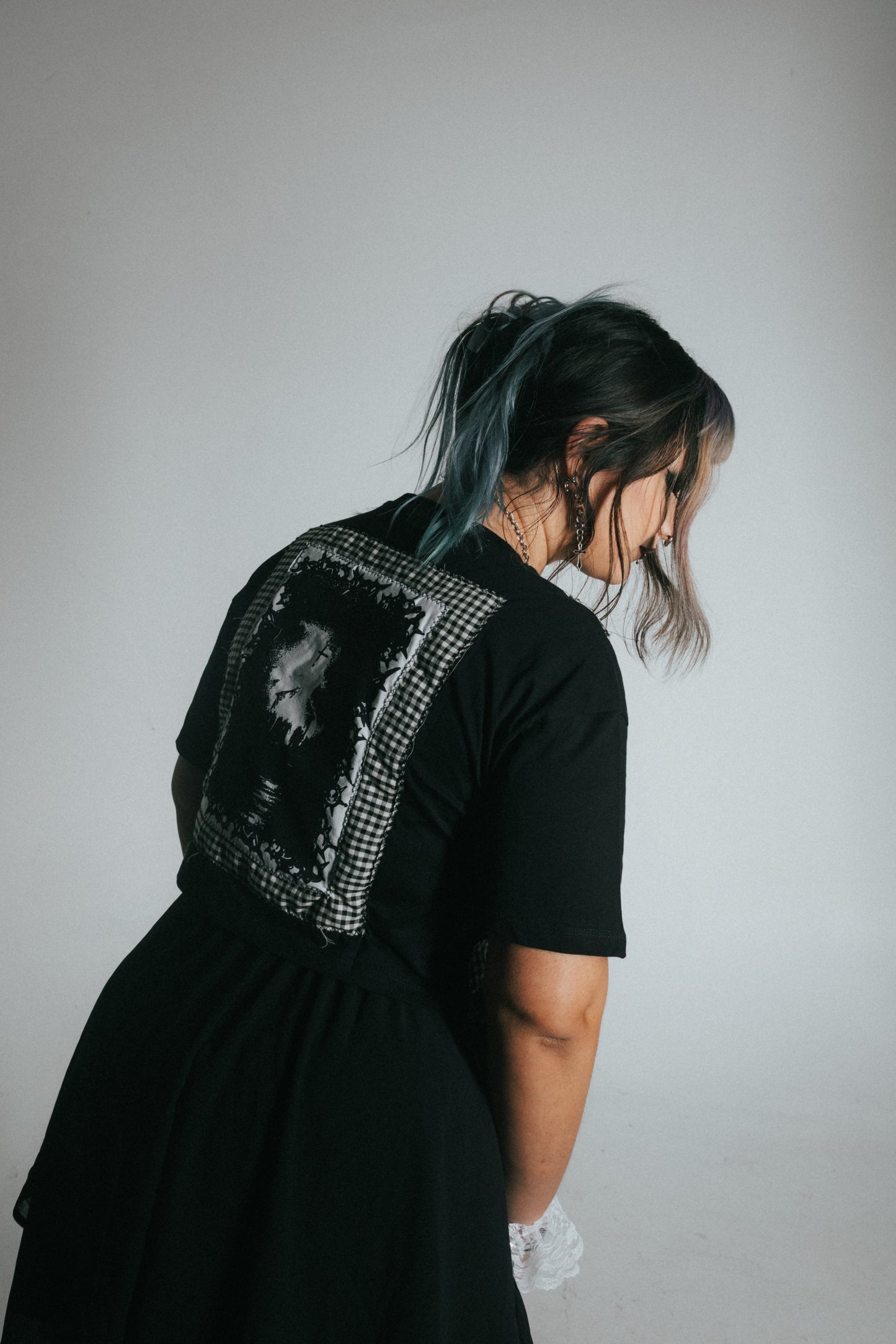 Ribbon crop top / One of One
