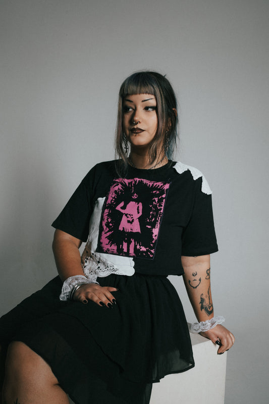 Blasphemy crop top / One of One