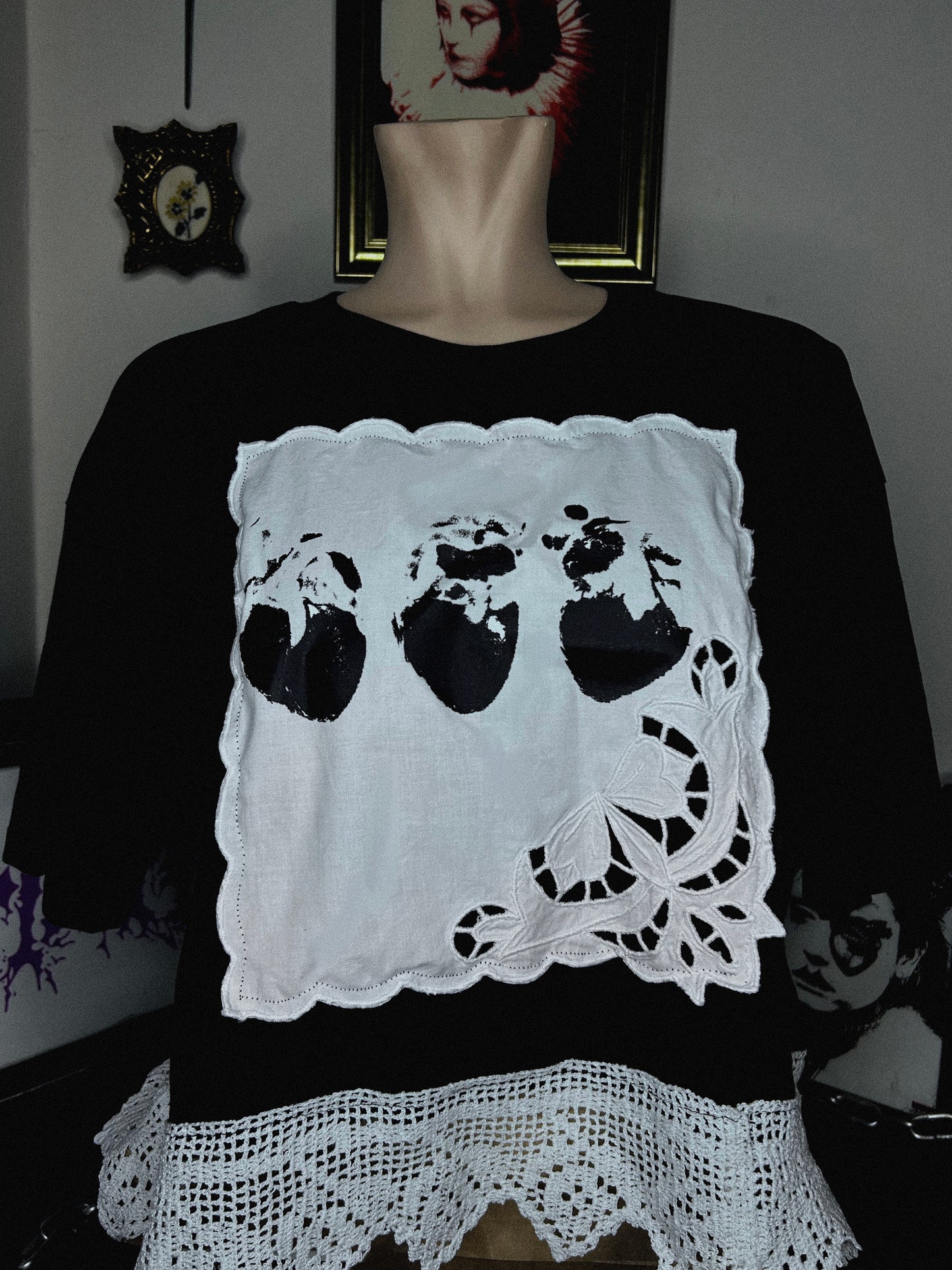 Funeral crop top / One of One