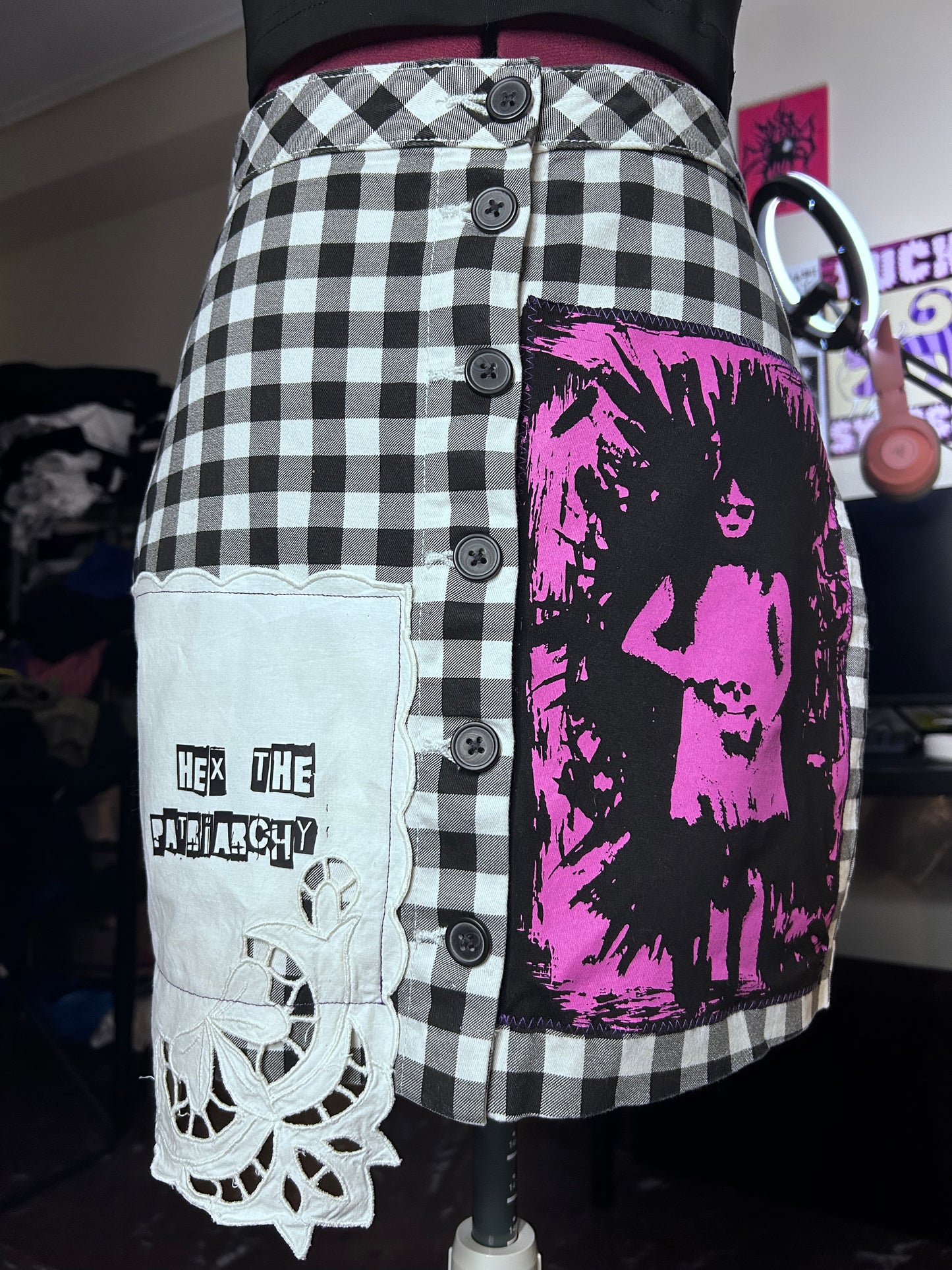 Reworked/One of one skirt