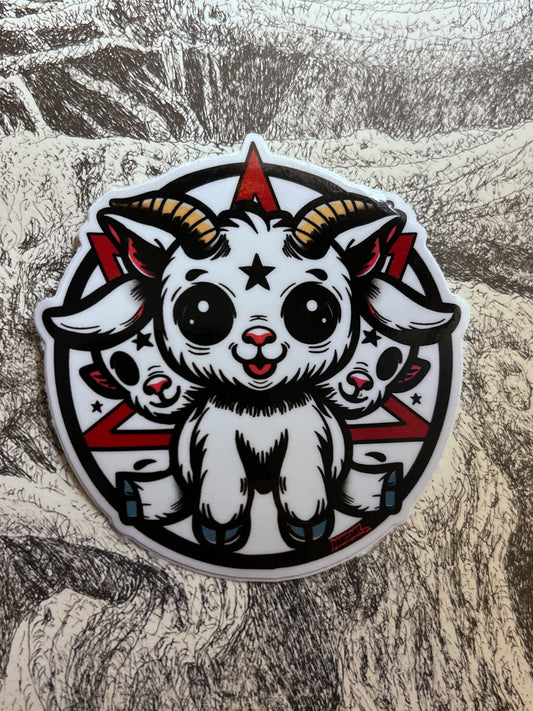 “Satanokatsiko” Vinyl Sticker