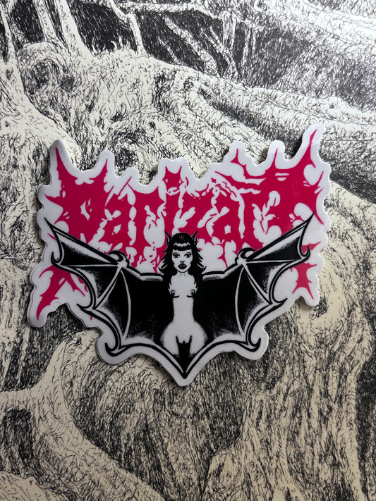 “Bat” Vinyl Sticker