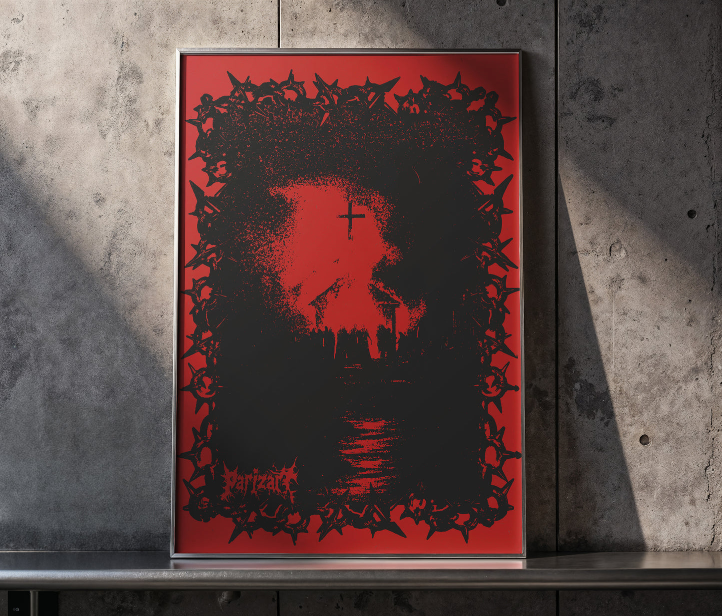 "Let it burn"  Art Print