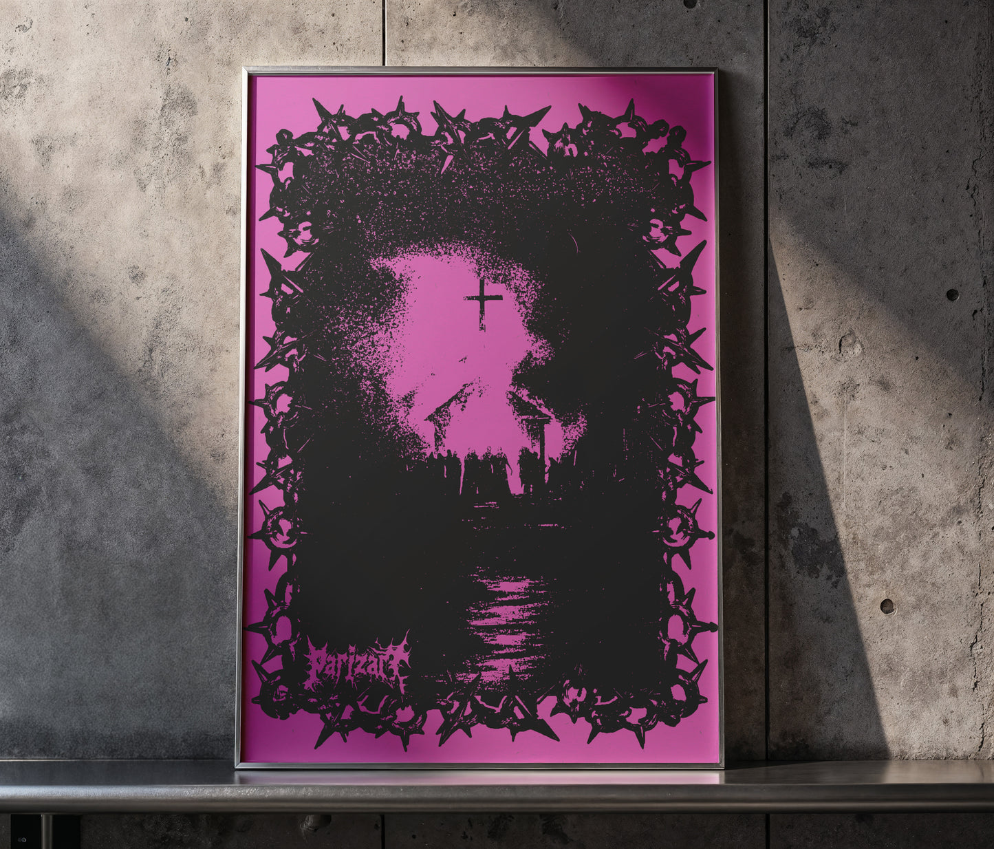 "Let it burn"  Art Print